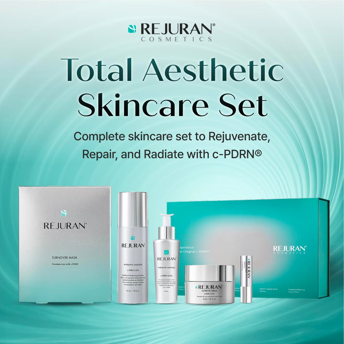 REJURAN Skincare Gift Set with c-PDRN for Radiant Skin