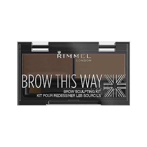 Rimmel Brow This Way Sculpting Kit Medium Brown 3.27g