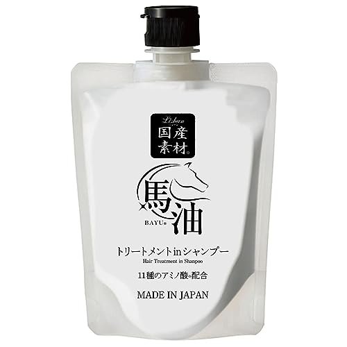 Rishan Horse Oil Shampoo Treatment Elegant Floral Scent 200mL