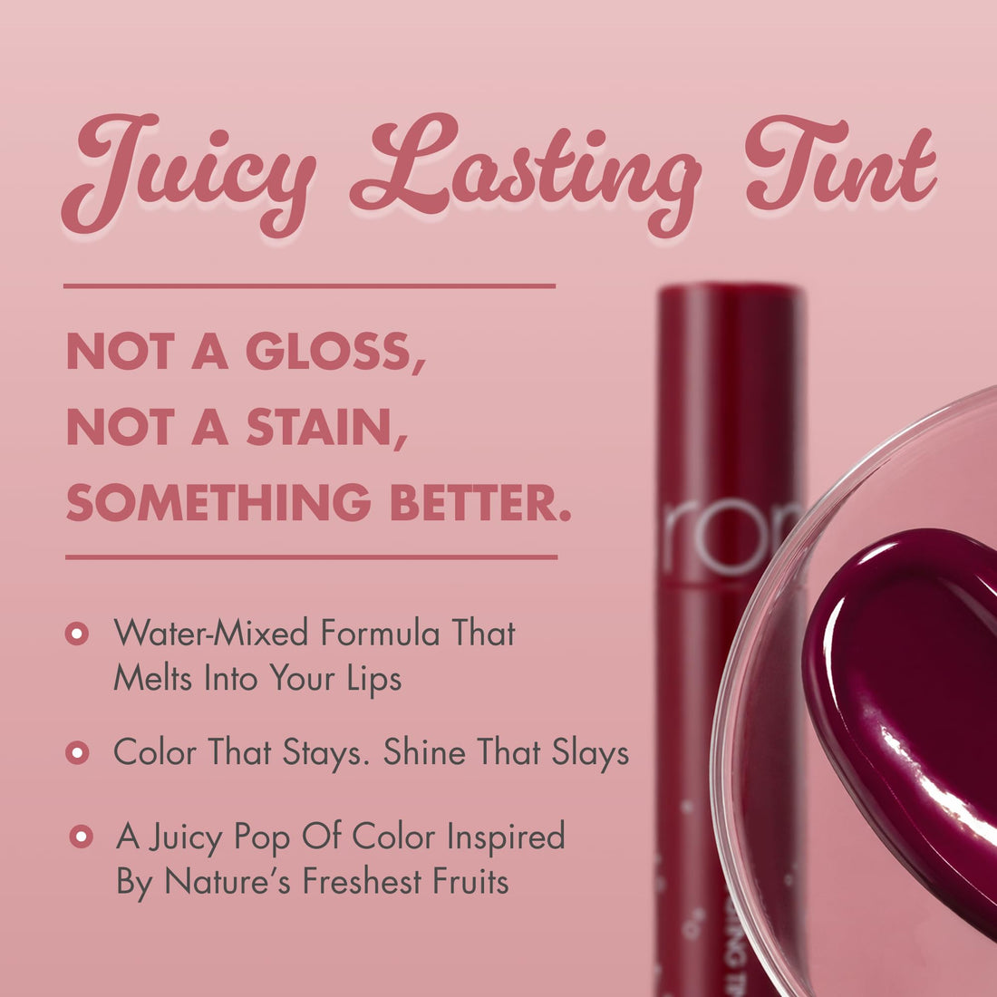 rom&nd Juicy Lasting Tint Plum Coke Lip Tint 1 Piece