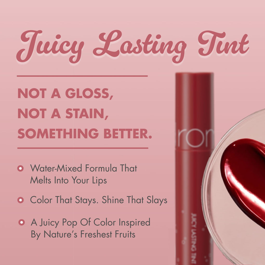 rom&nd Juicy Lasting Tint Long-Lasting Lip Color 1 Piece