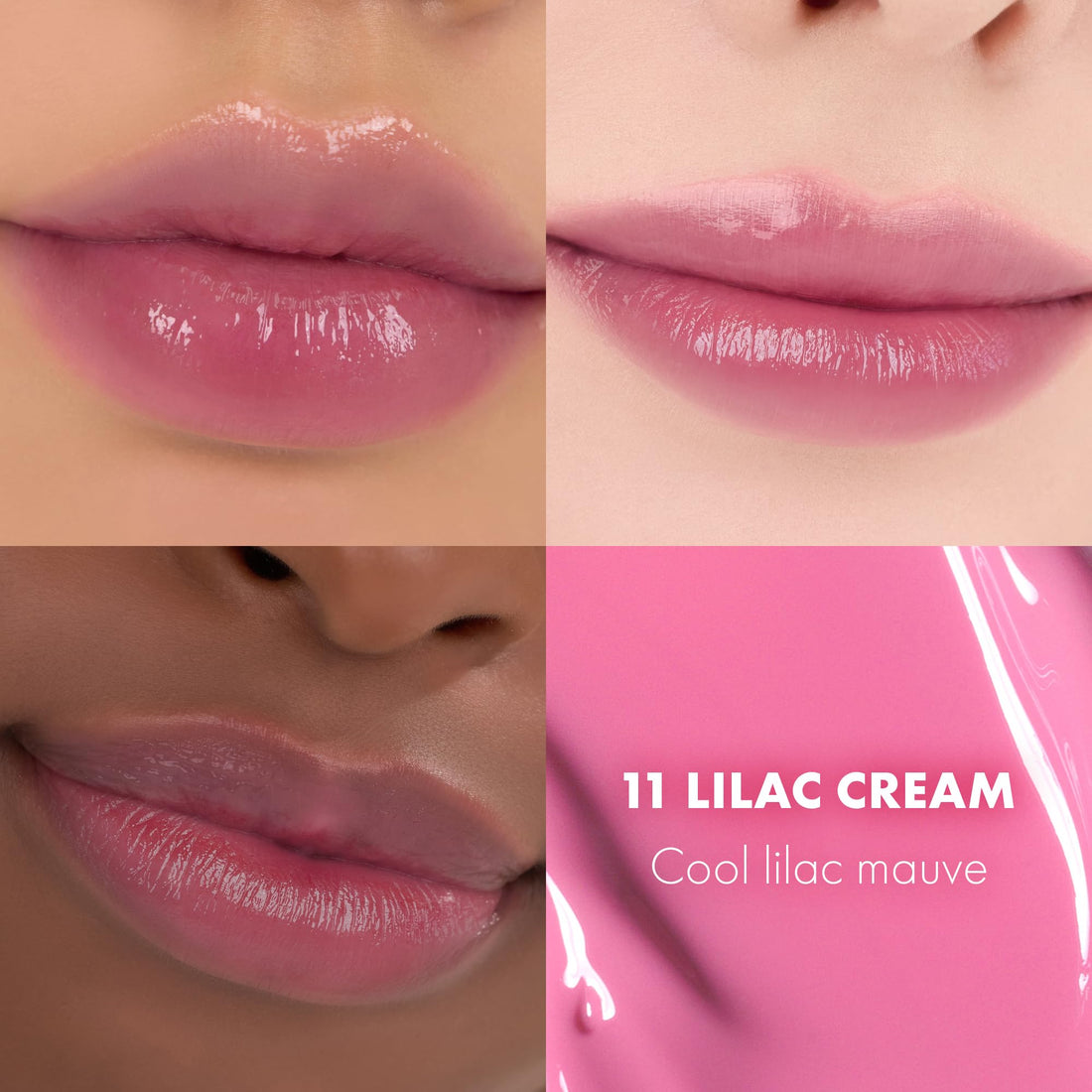 rom&nd DEWY·FUL WATER TINT Lilac Cream 11 for Natural Finish