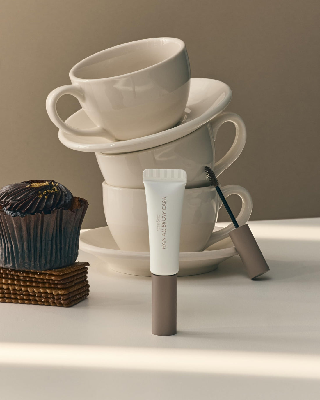 rom&nd HAN ALL BROW CARA in Mocha Gray for Effortless Brow Styling