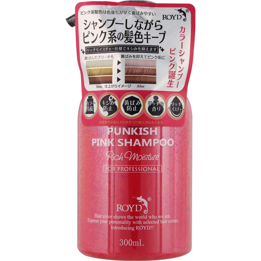 ROYD Roido Color Shampoo Pink 300ml for Japanese Hair Care