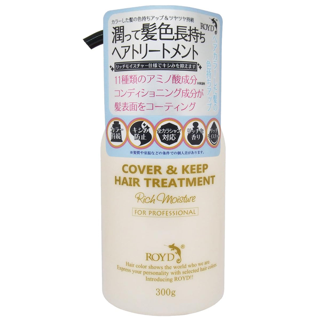 ROYD Roido Hair Treatment 300ml for Soft and Manageable Hair