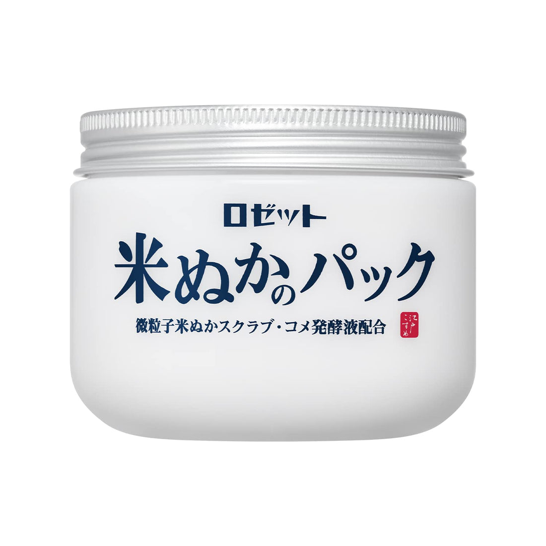 ROSETTE Rice Bran Pack 150g for Smooth and Moisturized Skin