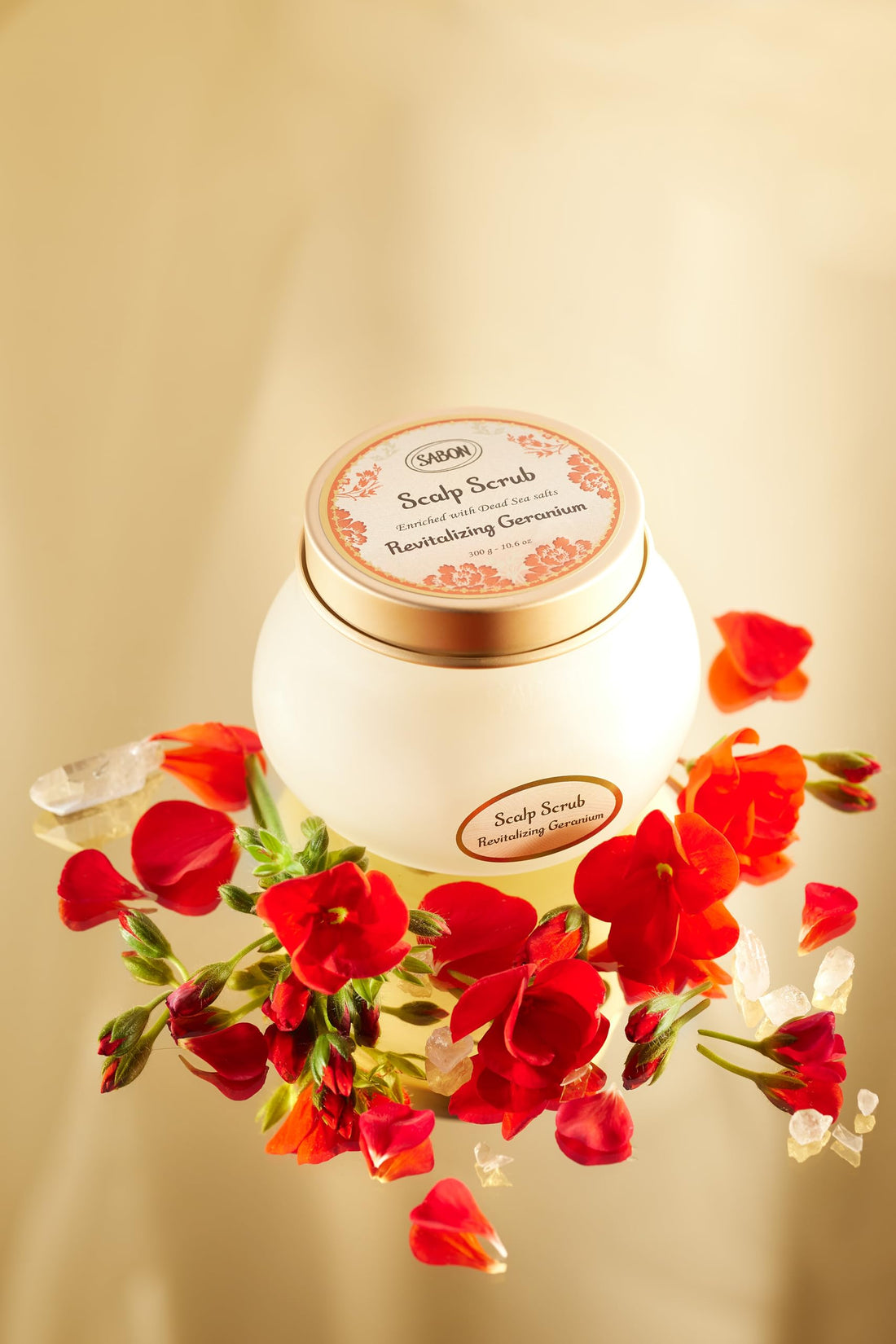 SABON Head Scrub Replenishing Geranium 300g for Japanese Hair Care