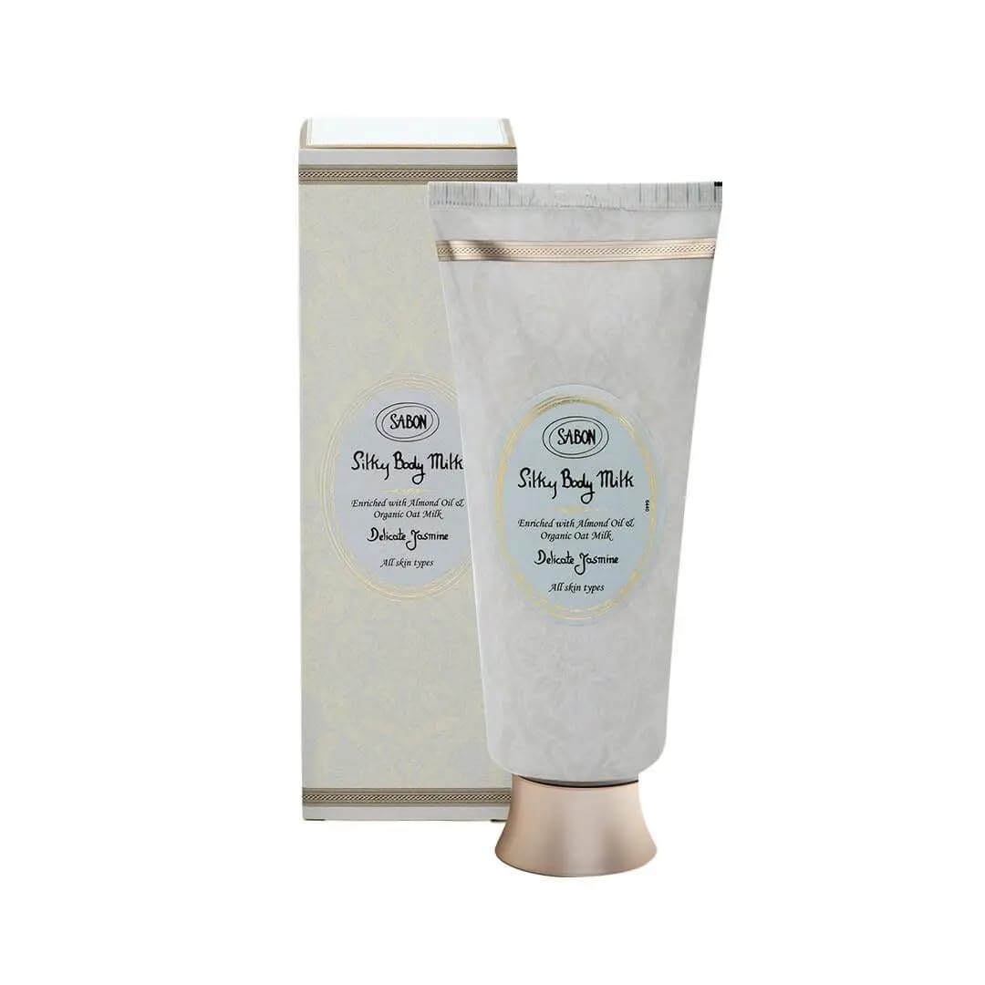SABON Silky Body Milk Delicate Jasmine 200mL for Moisturizing