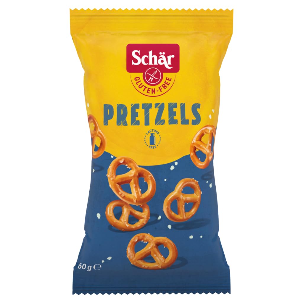 Schär Gluten-Free Pretzel Snacks 60g - Deliciously Crunchy treats
