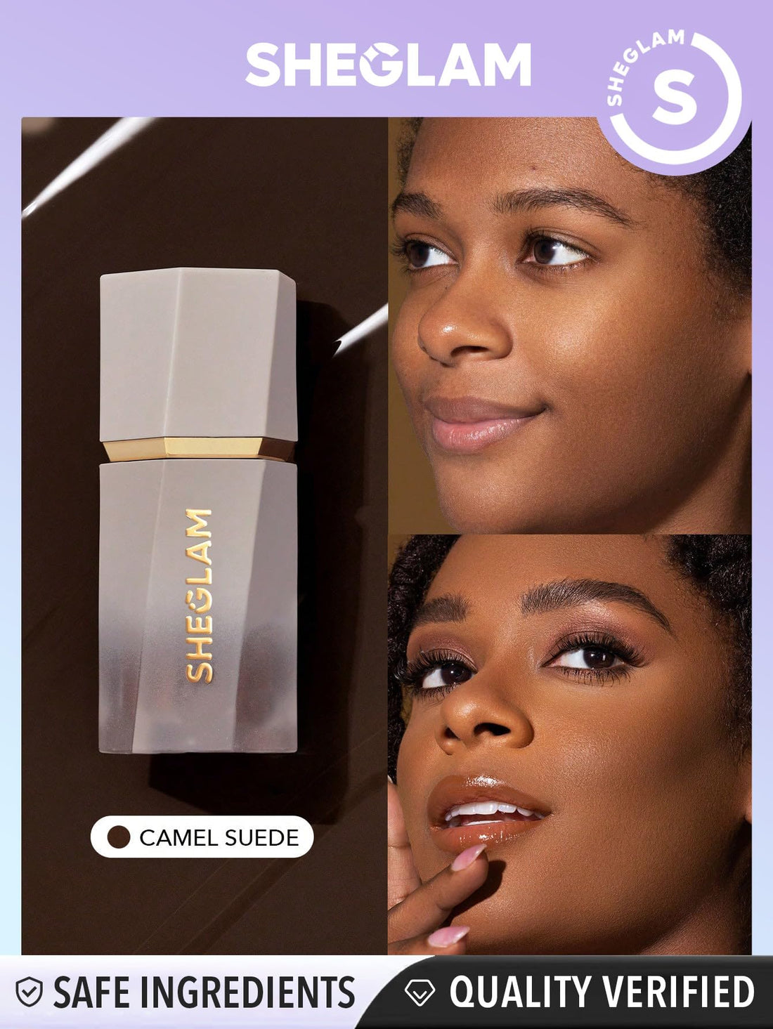 SHEGLAM Liquid Bronzer Camel Suede for Sculpted Makeup