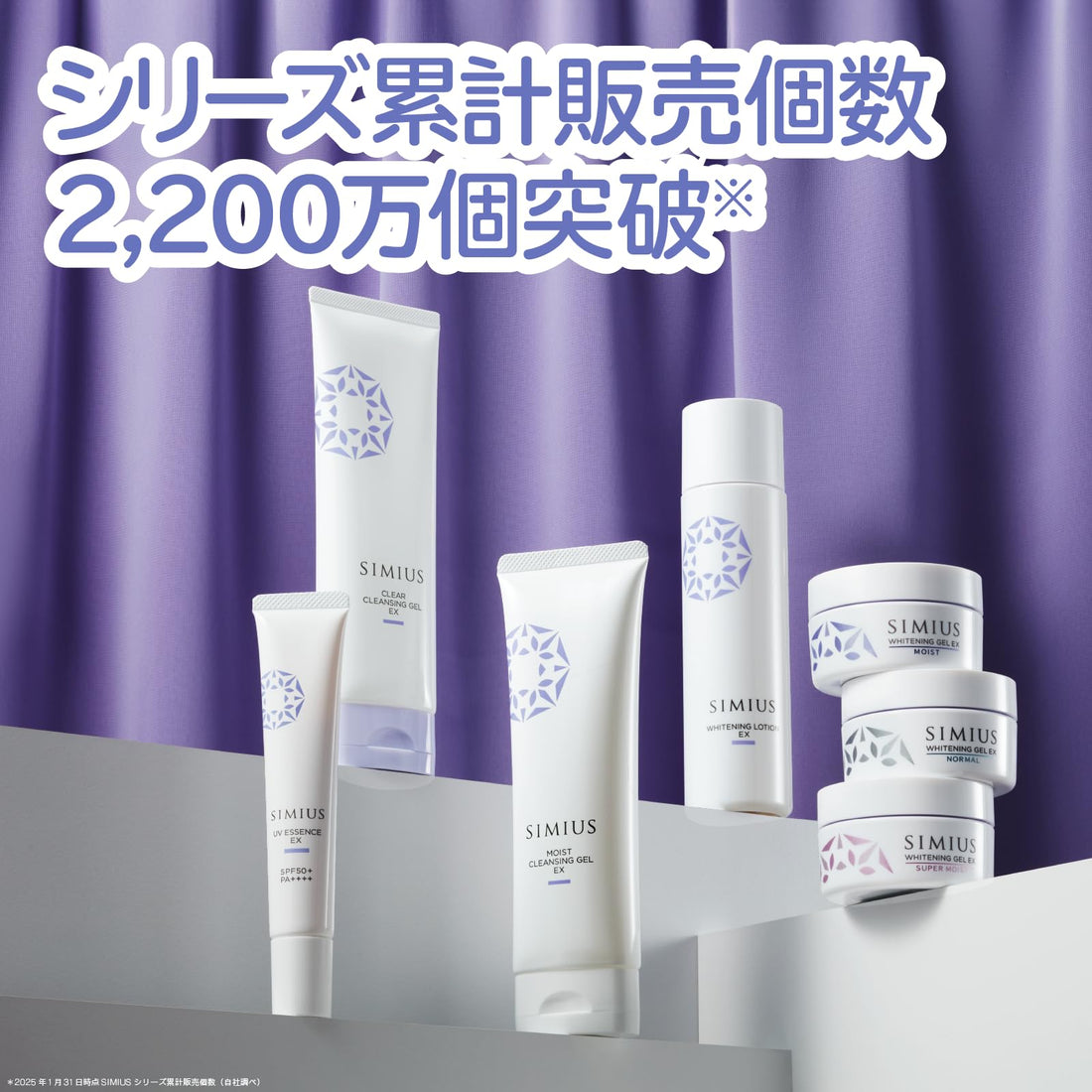 SIMIUS All-in-One Gel Moisturizer for Bright Skin 60g