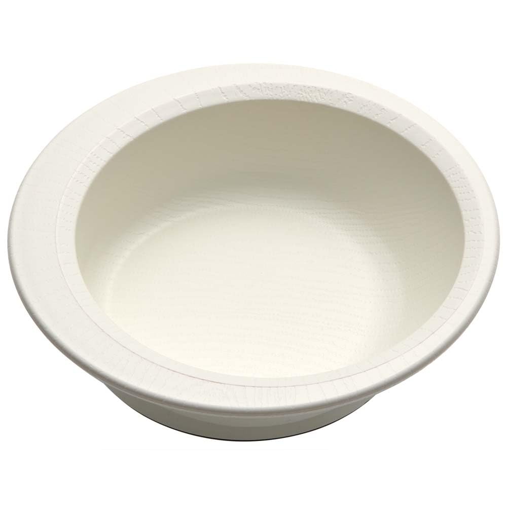 スケーター(Skater) すくいやすい ボウル 340ml 食器 皿 木目 クリーム プラスチック 割れにくい 丈夫 バイオマス原料使用 電子レンジ 食洗機対応 NPLS1B-A