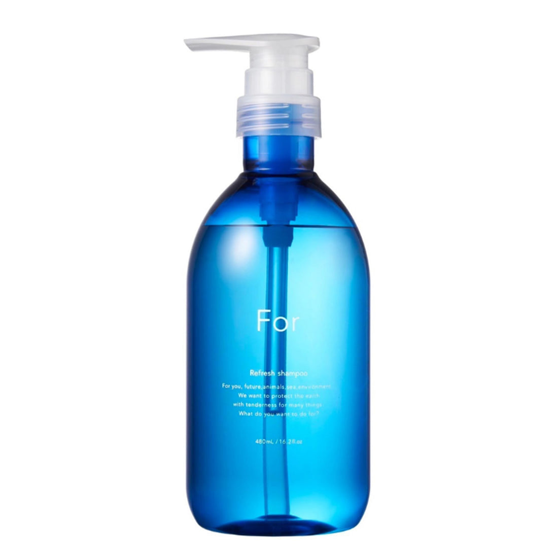 soeff Refreshing Shampoo 480ml Japanese Hair Care for Moist Shine
