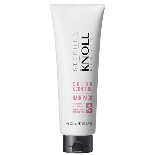 STEPHEN KNOLL Color Control Hair Pack W 220g Color Keep Damage Repair Protein Hyaluronic Acid Argan Oil Jojoba Oil Salon