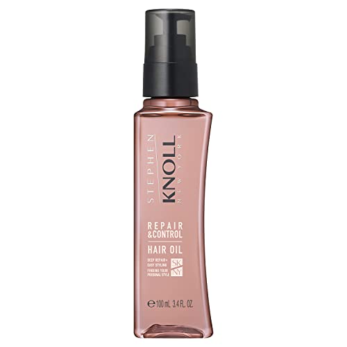 STEPHEN KNOLL Hair Oil Repair Control W 100ml Leave-in Treatment Hair Care Hair Serum Jojoba Oil Damage Care Intensive Repair Split Ends UV Cut Heat Protect Moisturizing Smooth Salon