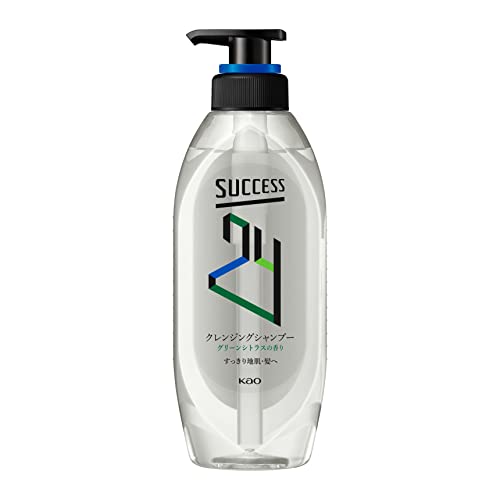 Success 24 Cleansing Shampoo Refreshing Green Citrus Scent 350ml Salon Finish Hair & Scalp Cleanser
