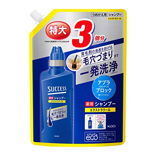 Success Shampooing Médicamenteux Extra Cool Recharge 960 ml