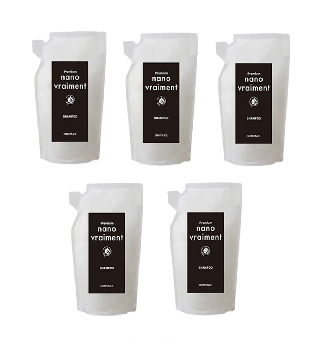SUNNYPLACE Shampoing Premium 4000ml Refill pour Cheveux Sains
