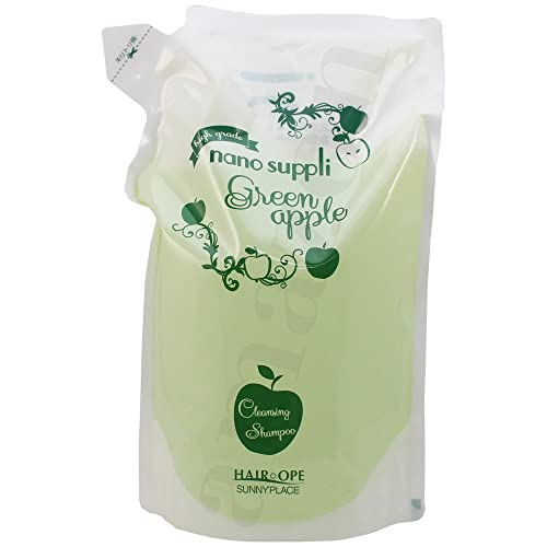 SUNNYPLACE Sunny Place Nano Supply Cleansing Shampoo 800ml Refill Green Apple