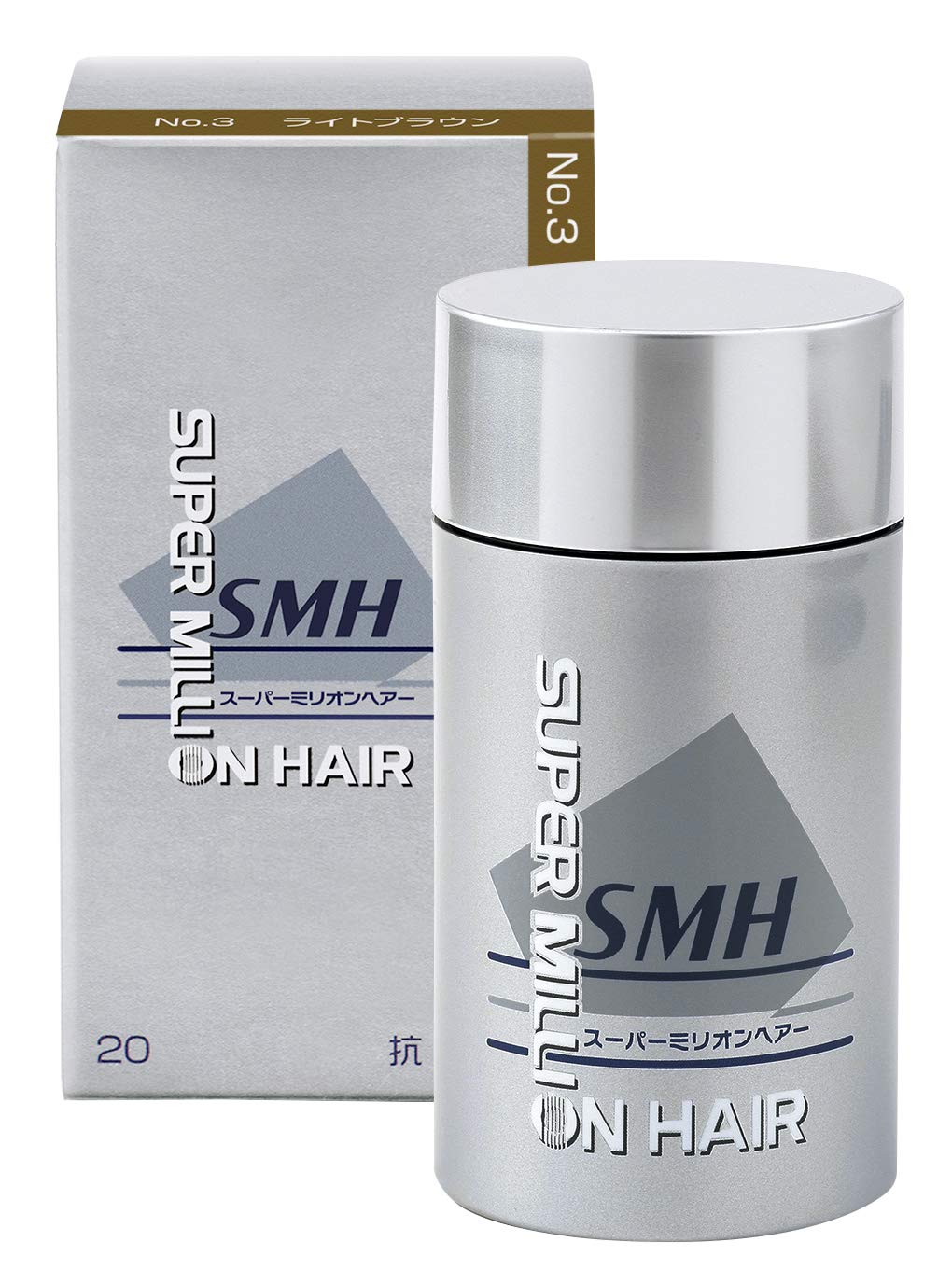 Super Million Hair Light Brown Hair Fiber 20g for Natural Look