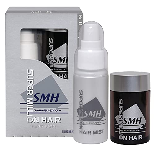 Super Million Hair Trial Set No.11 Gray (Super Million Hair 10g + Super Million Hair Mist 60mL)