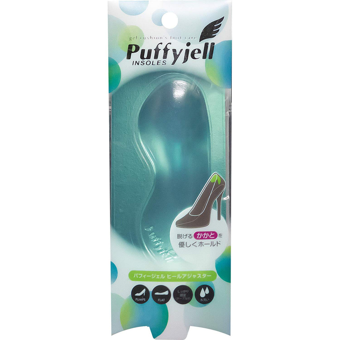 Puffyjell Heel Adjuster Clear 1 Pair
