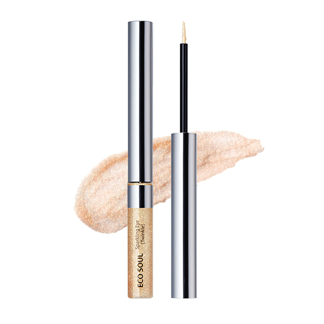 The Saem Eco Soul Sparkling Eye Twinkle Liquid Glitter CR03 Sugar Drop