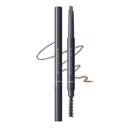 The Saem Crayon à sourcils Art Look 01 Brun 0465 2WAY