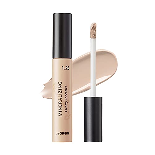 The Saem Mineralizing Creamy Concealer 1.25 Cream Latte 6ml 0136