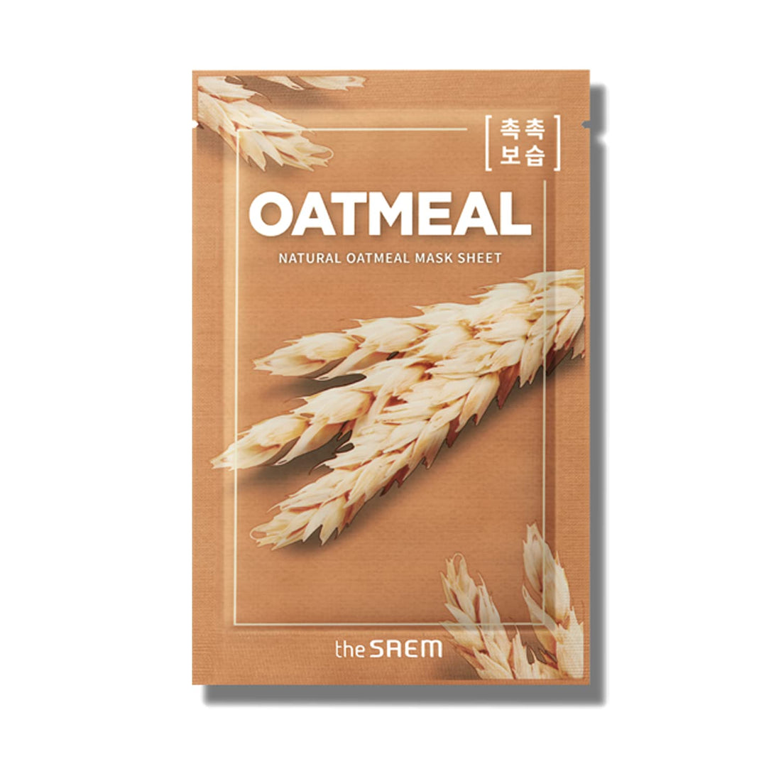 The Saem Natural Mask Sheet Oatmeal Face Pack for Hydration