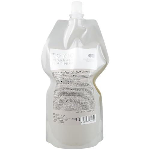 TOKIO Platinum Shampoo Refill 700ml for Japanese Hair Care