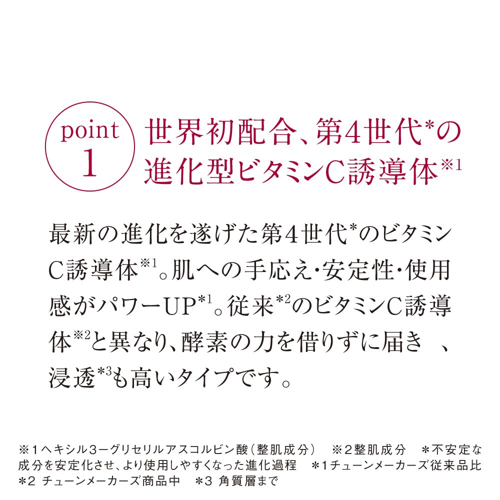 TUNEMAKERS Vitamin C Serum 10ml for Japanese Skincare