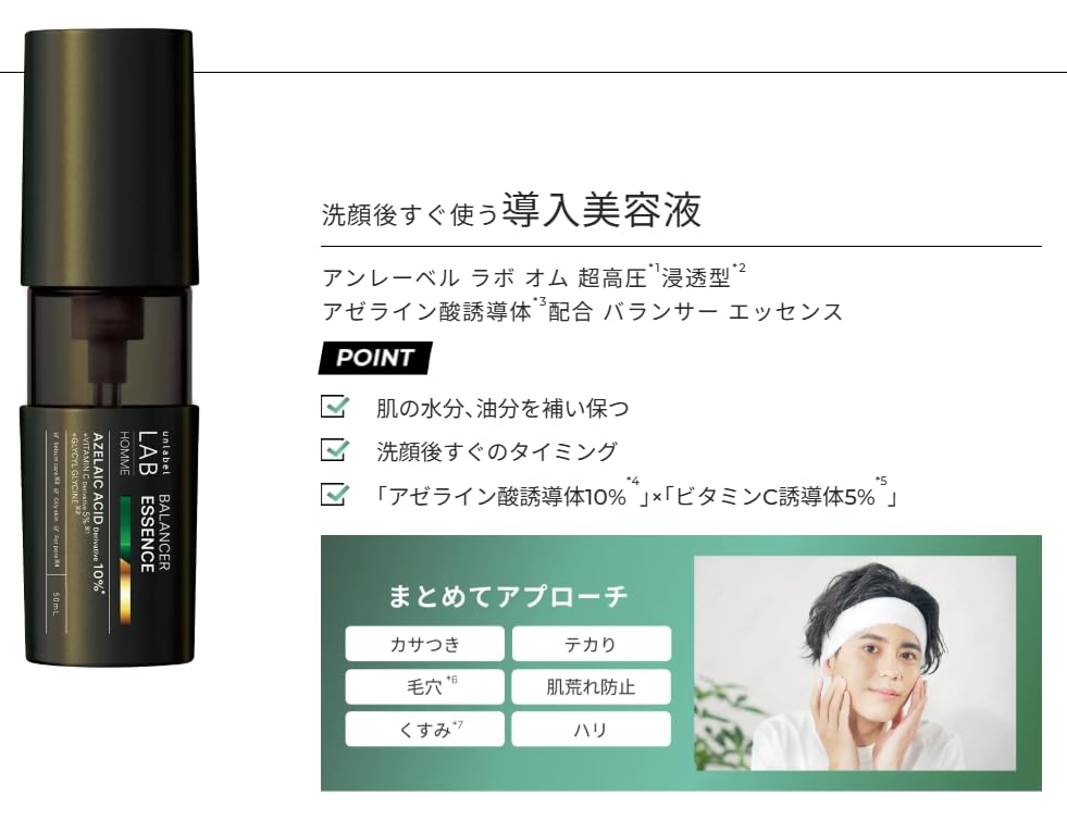 unlabel AZ Balancer Essence Men&
