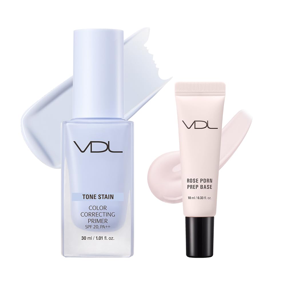 VDL Prep Base Experience Set with Tone Stain Color Primer and Essence Base
