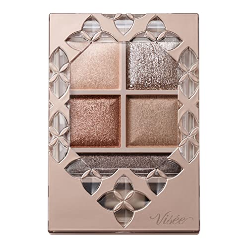 Visee Riche Panorama Design Eye Palette Eyeshadow BR-2 Greige Brown 5.5g