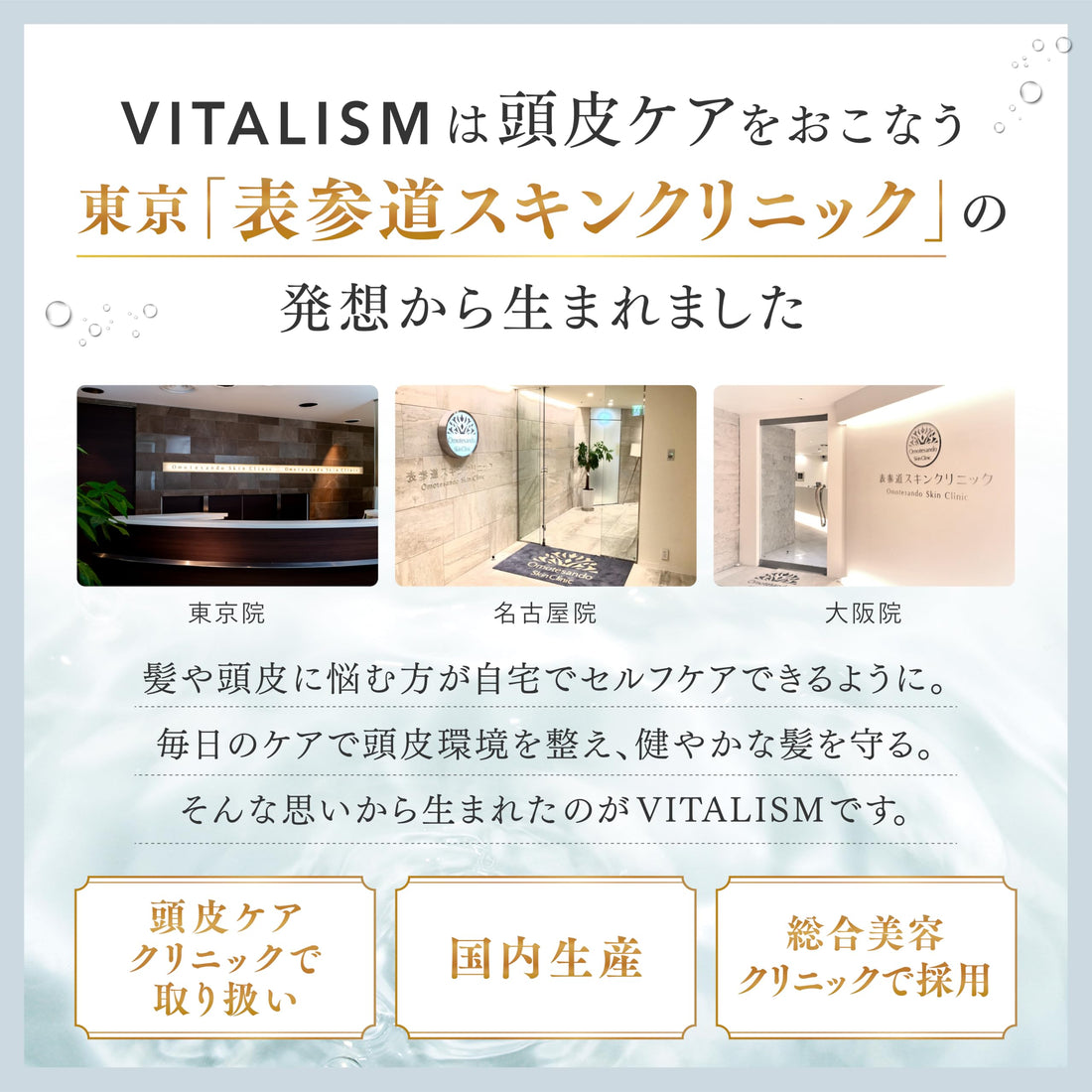 VITALISM Scalp Care Shampoo and Conditioner Travel Set for Men