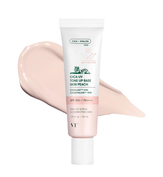VT COSMETICS CICA UV Tone-Up Base SPF50+ 30ml for Radiant Skin
