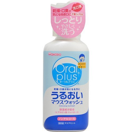 Wakoudou Oral Plus Moisturizing Mouthwash Aqua Mint 250ml