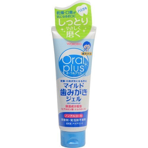 Wakoudou Oral Plus Mild Toothpaste Gel 100g for Gentle Care