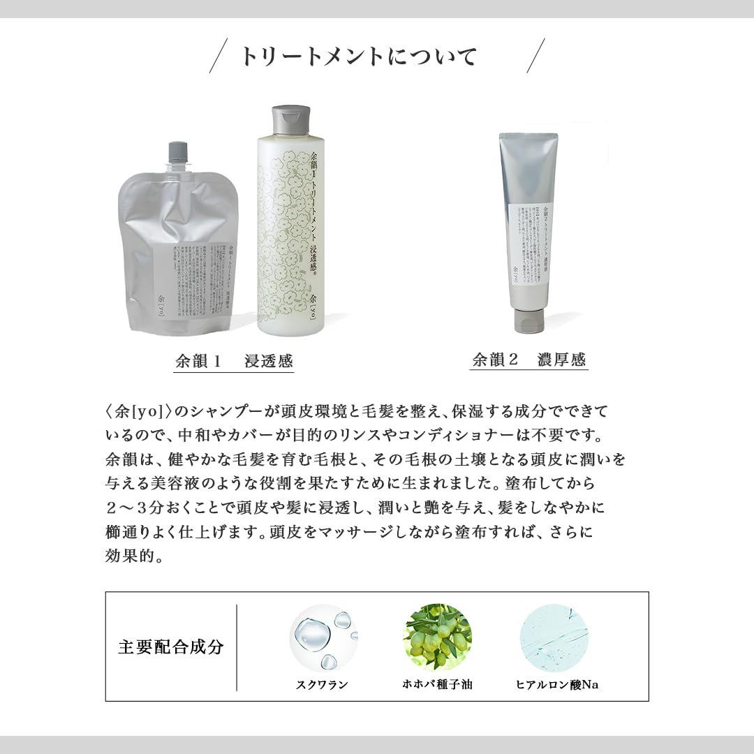 yo Hair Treatment 300ml with Natural Ingredients for Softness and Shine