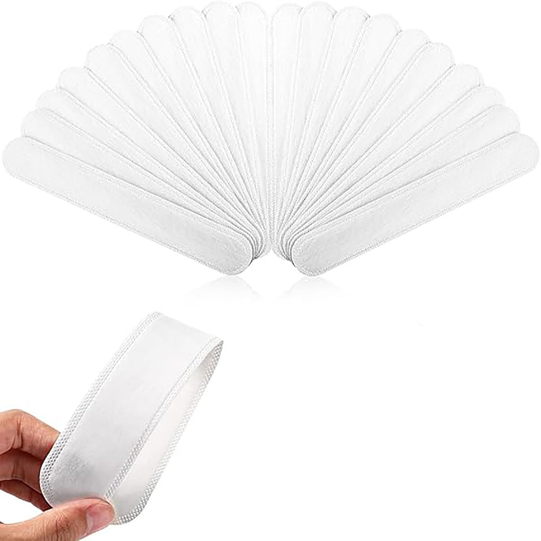 Yonace Sweat Absorbent Sheets for Hats 80 Sheets Easy Adhesive
