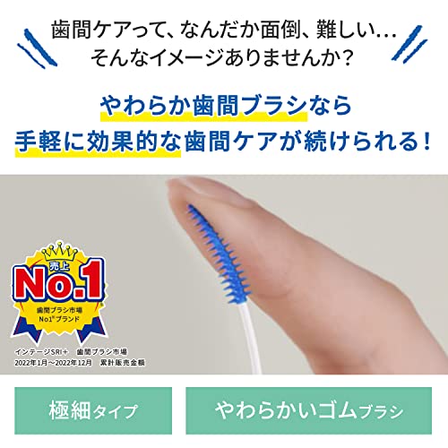 Itoyouji Soft Interdental Brush SSS-S Size 40 Count