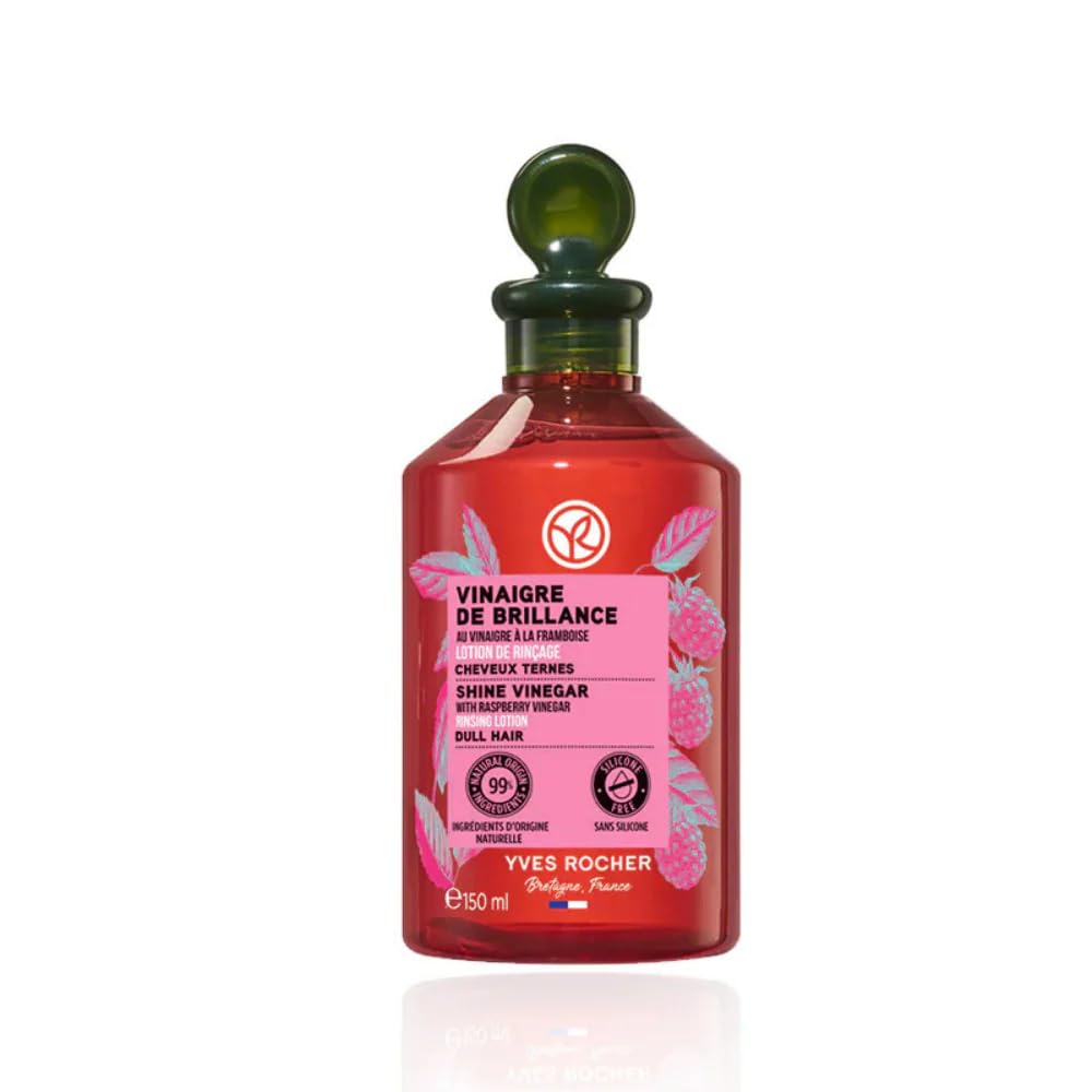 Yves Rocher Rinsing Vinegar Silky Shine Sara Kira Raspberry 150mL