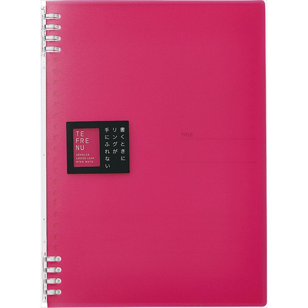 Kingjim Ring Notebook Teffleune A5 & B5 with 20-26 Holes