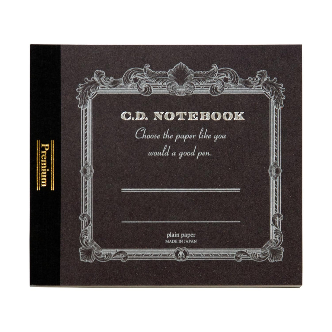 Apica Premium CD Notebook A5 Size Graph Paper, Blank Pages & Wide Rule