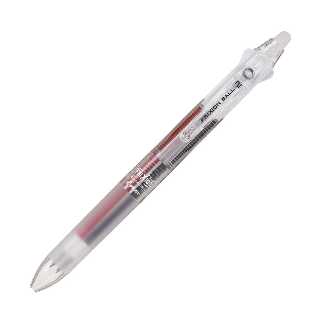 PILOT Friction Ball 2 Erasable 2-Color Ballpoint & Gel Pen 0.38mm
