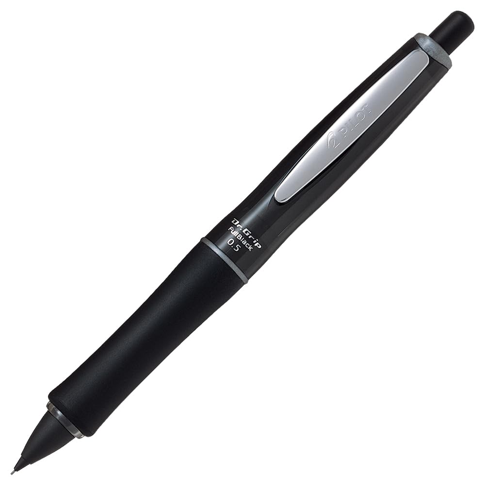 PILOT Dr. Grip Full Black Mechanical Pencil 0.5mm