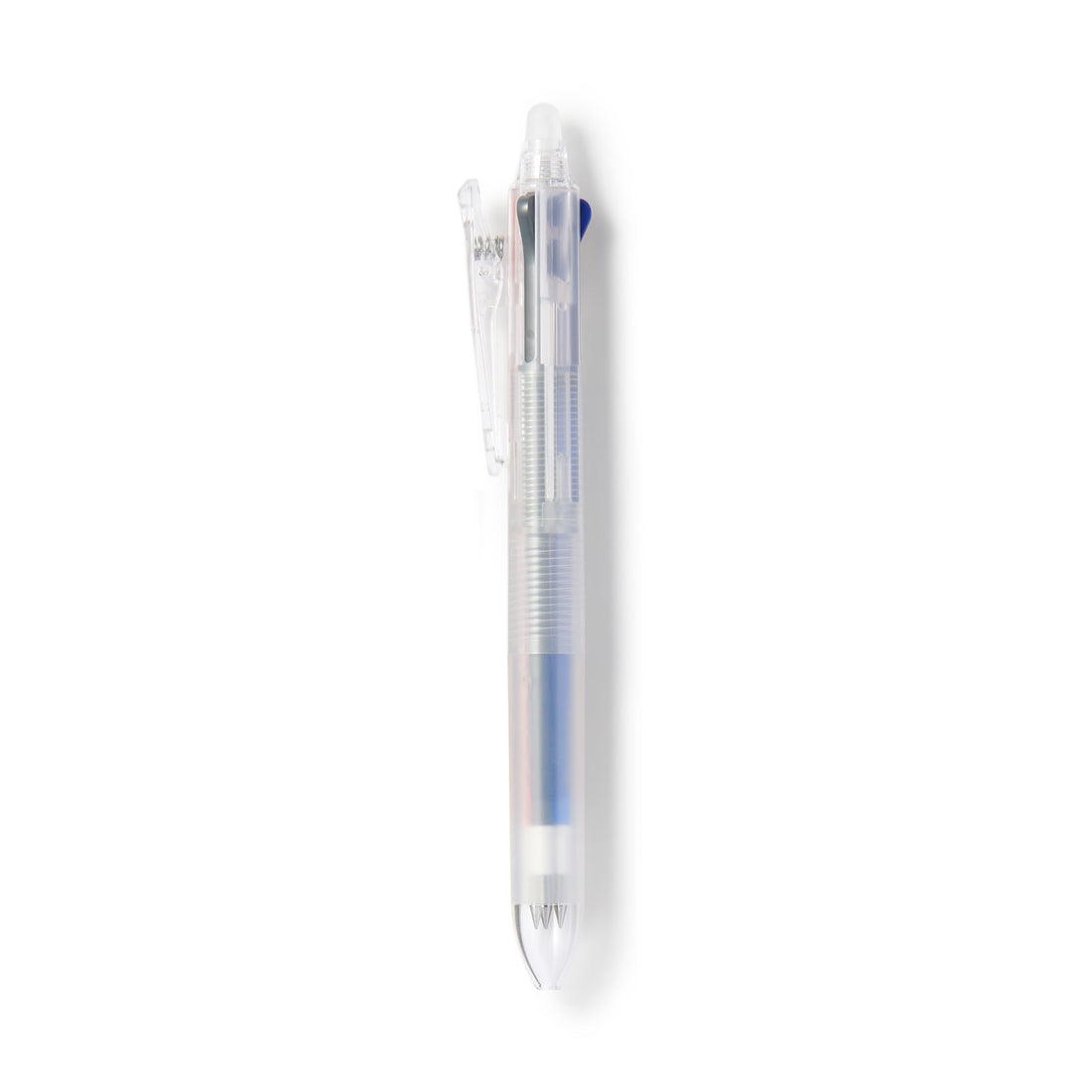 Mujirushiryouhin 3-Color Erasable Ballpoint Pen Knock Type