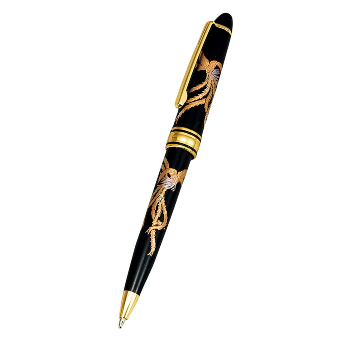 Mitani Japanese Lacquer Ballpoint Pen 13.5cm with Elegant Designs
