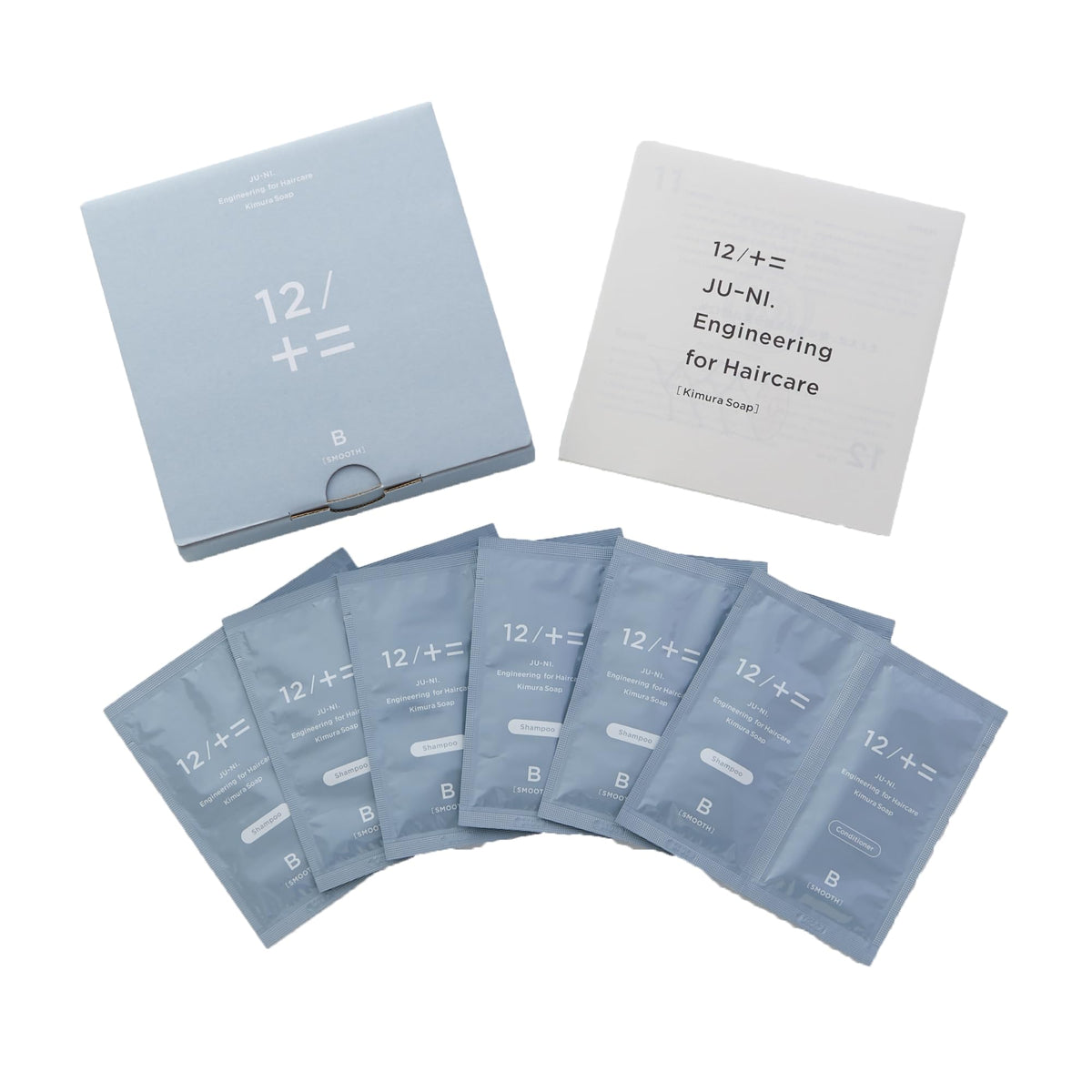 12/+= Hair Care Trial Set Shampoo and Conditioner 60ml each